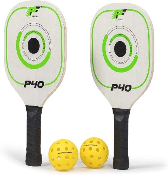 P40 Racquet and ball set