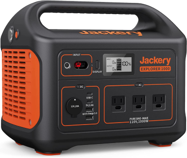 Jackery Explorer 1000 portable power station