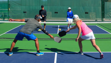 Outdoor Pickleball Court (concrete)