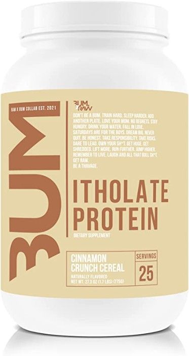 CBUM Itholate Protein bottle CInnamon Crunch